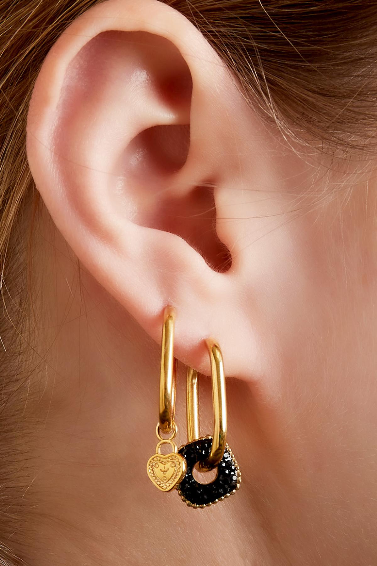 Amy oorbellen Zilver