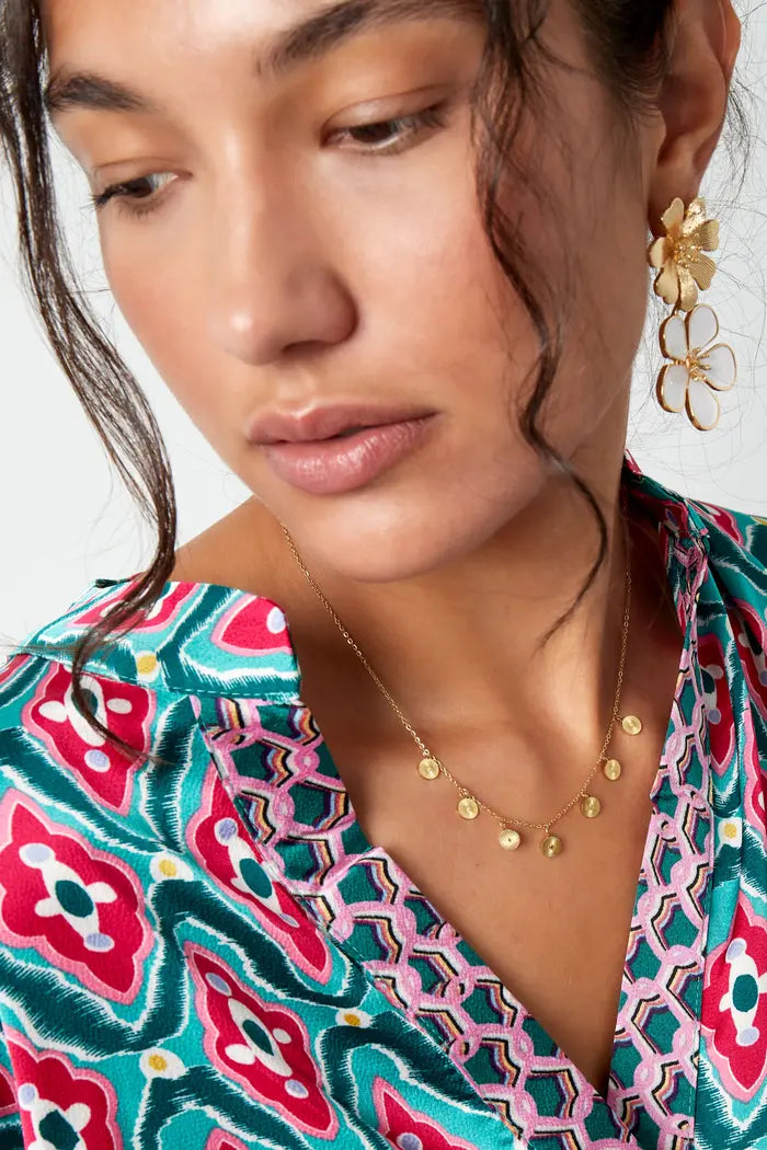 Ketting coins zilver