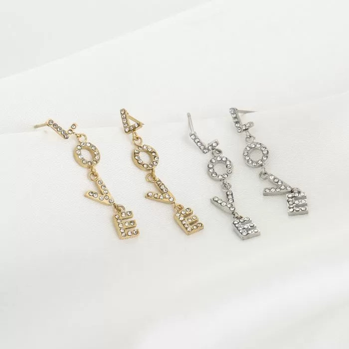 Evi oorbellen zilver