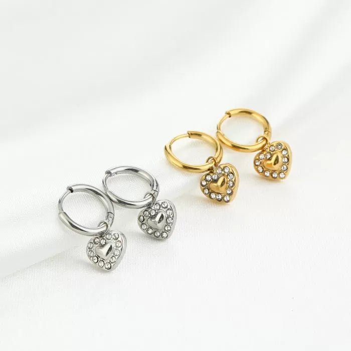 Fenna oorbellen goud