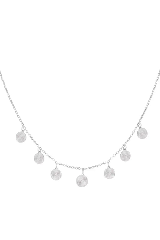 Ketting coins zilver