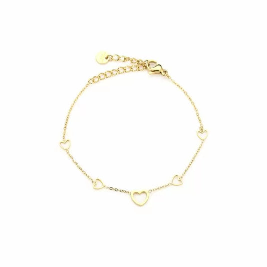 Tess armband goud